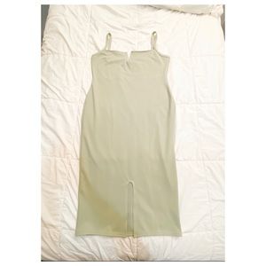 Amber Split Front Midi Dress